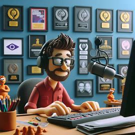 Podcaster Claymation