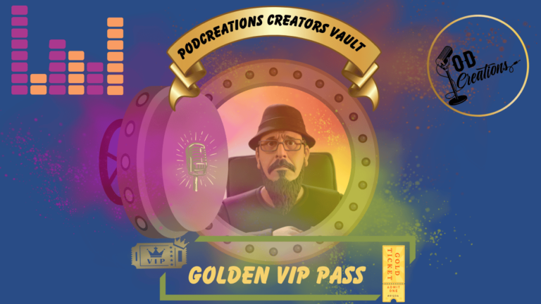 PodCreations Creators Vault Logo